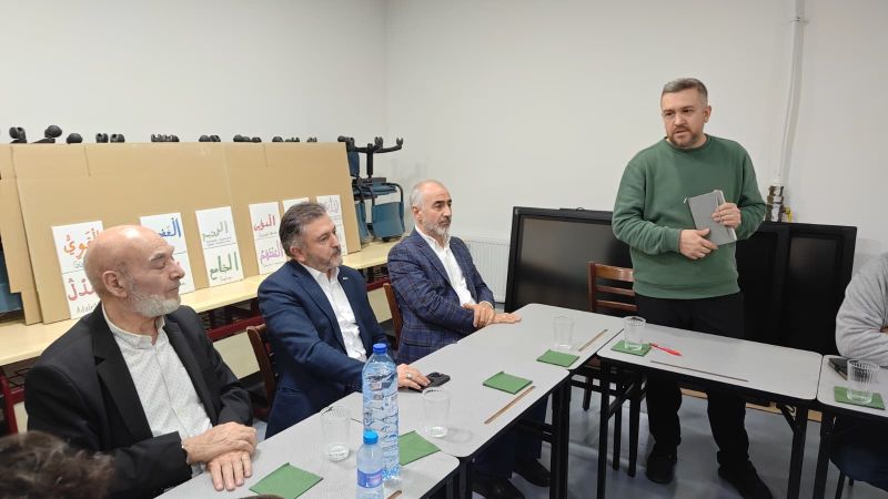 Belçika İslam Federasyonu Quaregnon Şubesi'nin açılışını Gerçekleştirdi